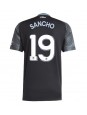 Billige Aston Villa Jadon Sancho #19 Bortedrakt 2025-26 Kortermet